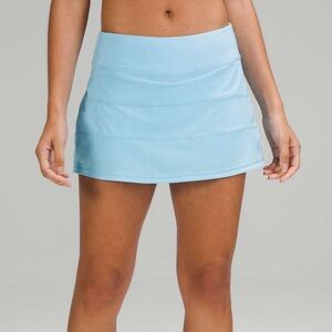 Lululemon Blue Chill Pace Rival Mid Rise Skirt Size 2